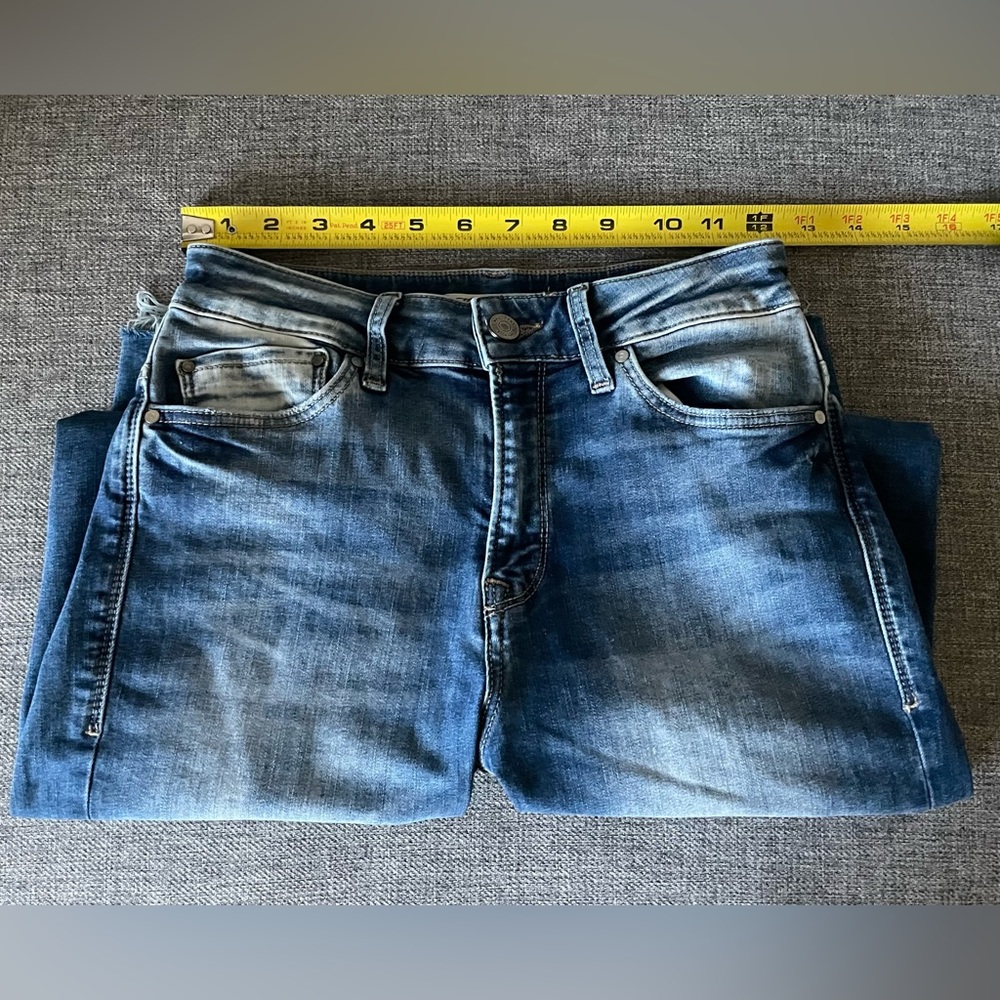 Mavi "Alissa" Distressed Medium Wash Skinny Jeans - Picture 8 of 8